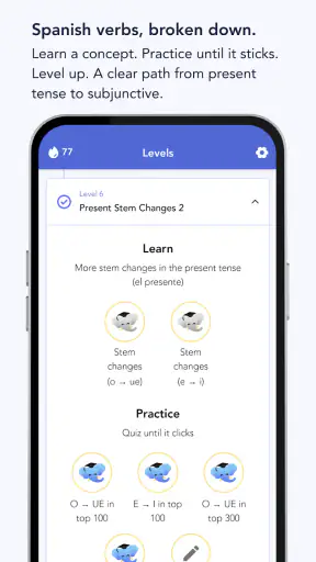 Ella Verbs: Learn Spanish screenshot