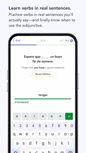 Ella Verbs: Learn Spanish screenshot