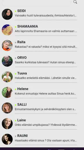 Ennustajat online screenshot