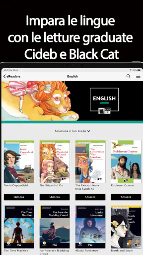 eReaders Cideb e Black Cat screenshot