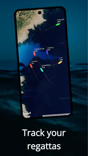 eStela: Regatta GPS Seuranta screenshot