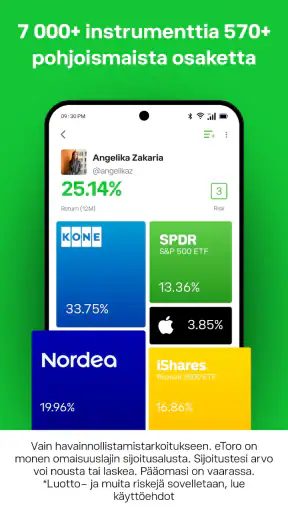 eToro: Käy kauppaa ja sijoita screenshot