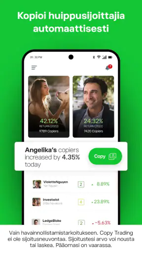 eToro: Käy kauppaa ja sijoita screenshot