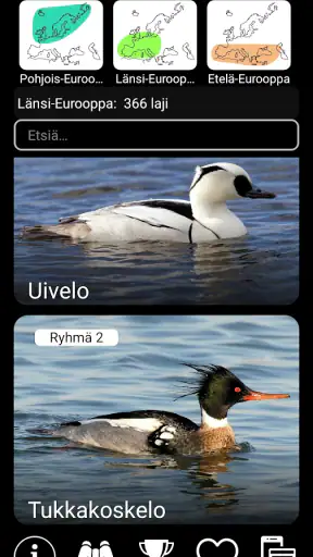 Euroopan lintujen äänet PRO screenshot