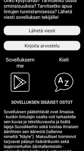 Euroopan lintujen äänet PRO screenshot