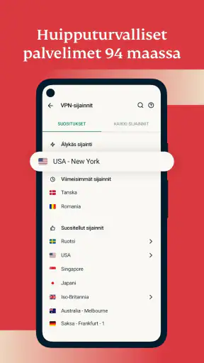 ExpressVPN: nopea & luotettava screenshot