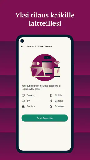ExpressVPN: nopea & luotettava screenshot