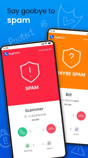 Eyecon: Estä roskapuhelut heti screenshot