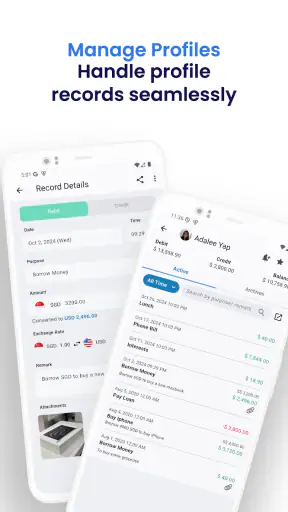 EzDebt Book - Debt Tracker screenshot