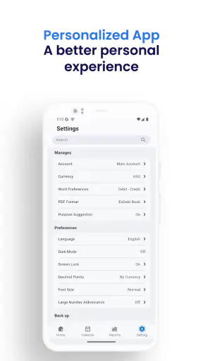 EzDebt Book - Debt Tracker screenshot