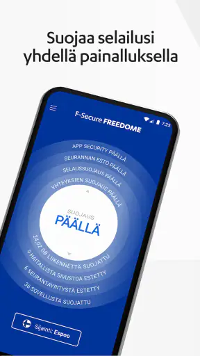 F-Secure FREEDOME VPN screenshot
