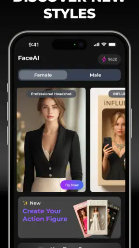 FaceAI - Face Swap & AI Photos screenshot