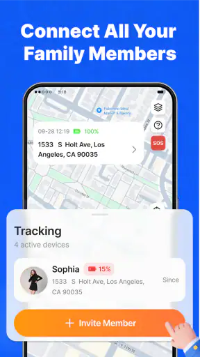 Family GPS Tracker: Geo Find screenshot