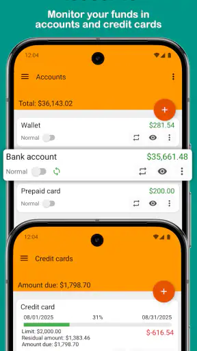Fast Budget - Expense Manager screenshot