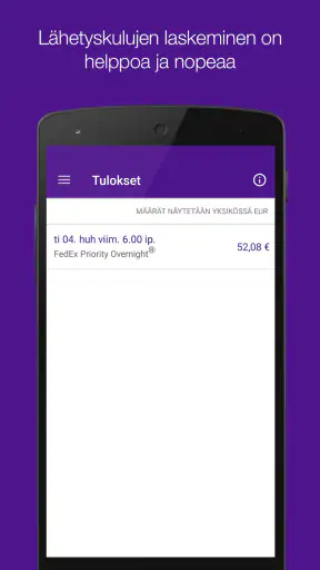FedEx Mobile screenshot