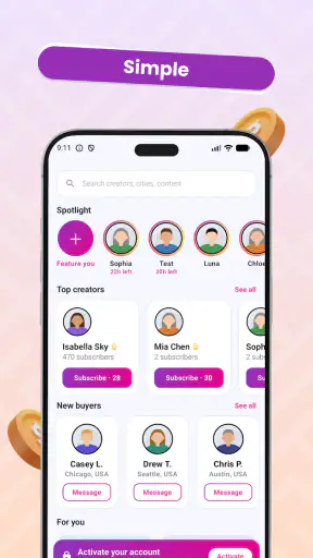 FeedFan - Feetfinder App screenshot