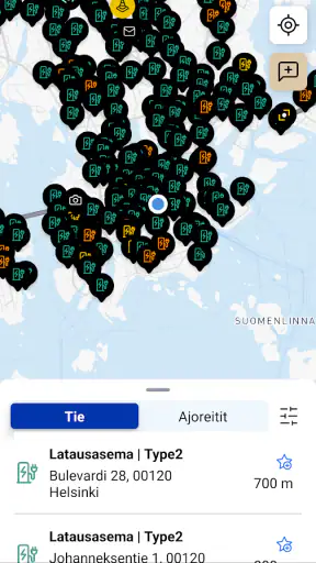 Fintraffic Mobiili screenshot