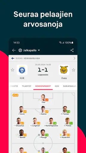 Flashscore: Livetulokset screenshot