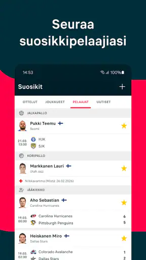 Flashscore: Livetulokset screenshot