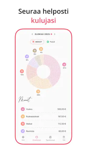 Fleur Budjetti Expense Tracker screenshot