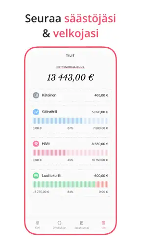Fleur Budjetti Expense Tracker screenshot