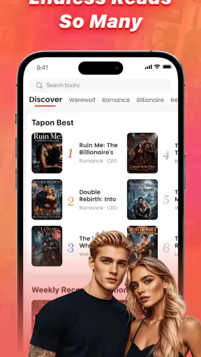 FlipFic - Stories & Audiobooks screenshot