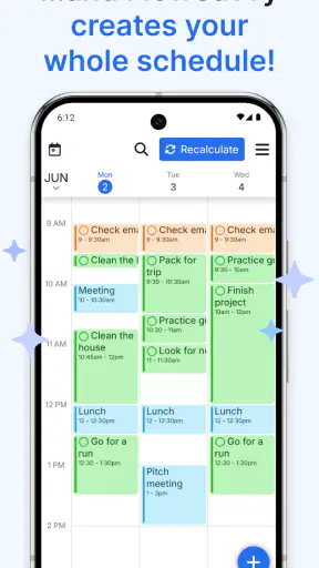 FlowSavvy: AI Schedule Planner screenshot