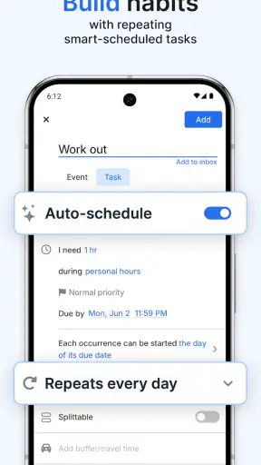 FlowSavvy: AI Schedule Planner screenshot