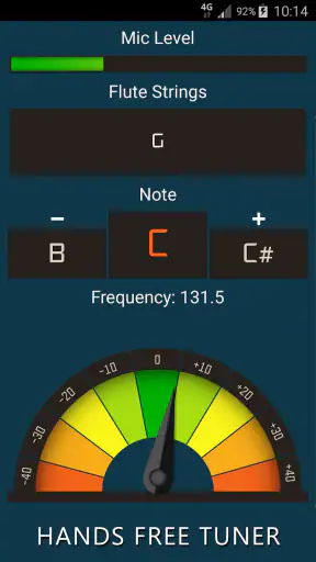 Flute Tuner screenshot