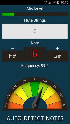 Flute Tuner screenshot