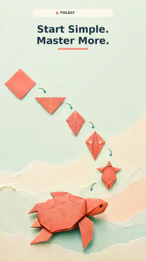 Foldly: Origami Paper Craft screenshot
