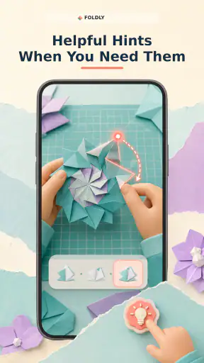 Foldly: Origami Paper Craft screenshot