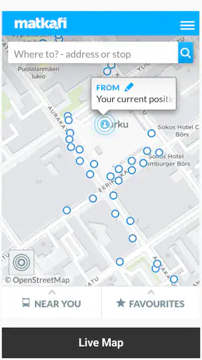 Föli Turku Bus Live screenshot