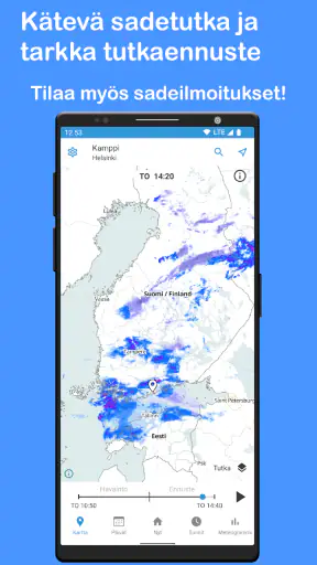 Forecan sää screenshot