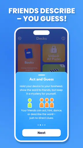 Charades Guess Game — Guessly screenshot