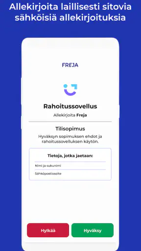 Freja screenshot