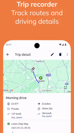 Fuelio: polttoaineseuranta screenshot