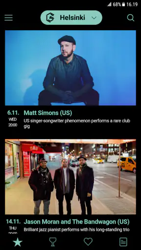 G Livelab screenshot