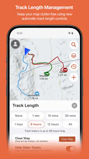 Garmin Alpha screenshot