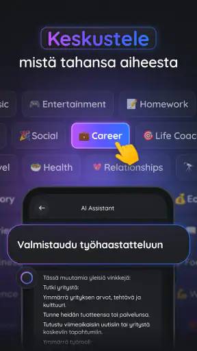 Gemmy AI: Keskustelu, Avustaja screenshot