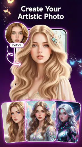 Genix Art: AI Art Generator screenshot