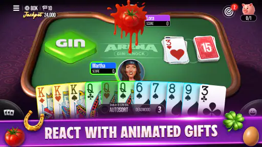 Gin Rummy Extra - Online Rummy screenshot