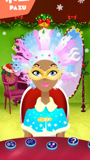 Girls Hair Salon Christmas screenshot