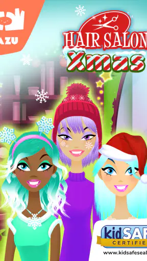 Girls Hair Salon Christmas screenshot