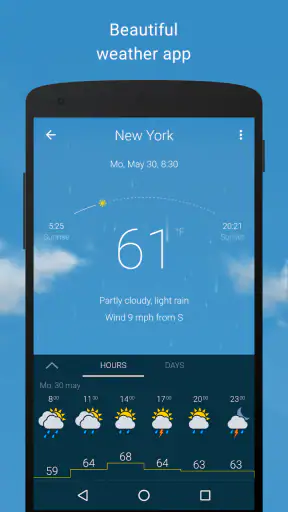 Gismeteo screenshot