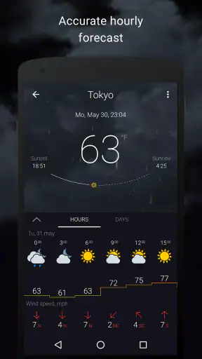 Gismeteo screenshot