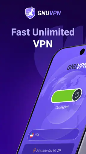 GnuVPN: Super Fast VPN Proxy screenshot