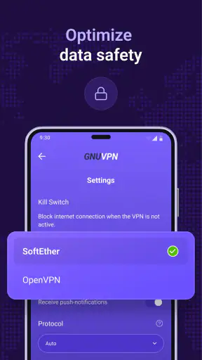 GnuVPN: Super Fast VPN Proxy screenshot