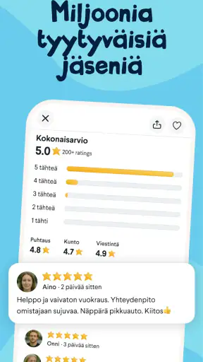 GoMore |Autonvuokraus& leasing screenshot