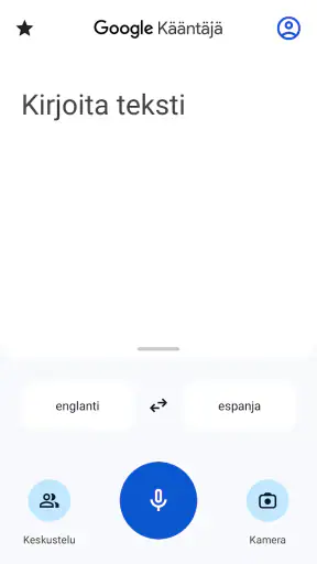 Google Kääntäjä screenshot